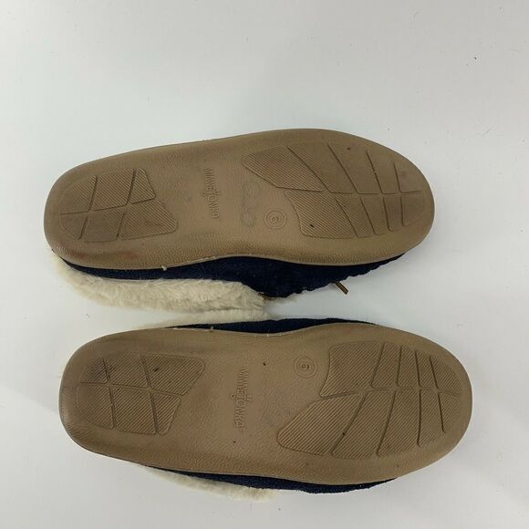 Minnetonka Allie Jr Trapper Moccasin Slippers Sz 6 - Picture 10 of 10